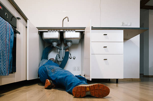 Professional Plumbing technician working in Elgin, PA